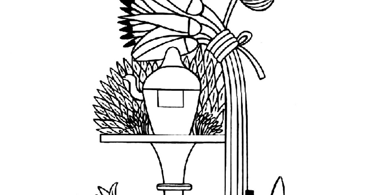 Free Printable Ancient Egyptian Adult Coloring Page (From ...