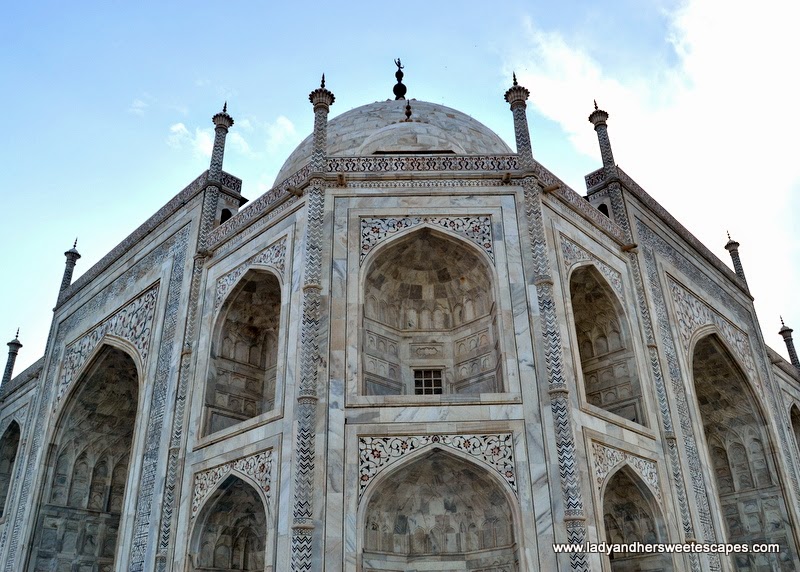 the beautiful Taj Mahal
