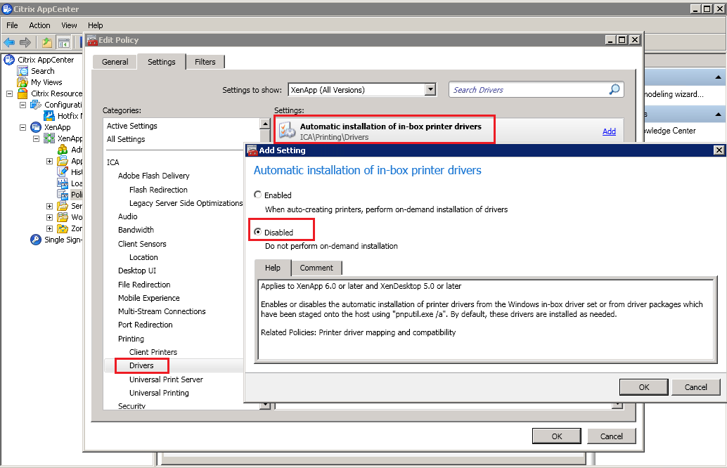 citrix printer compatibility list 2020