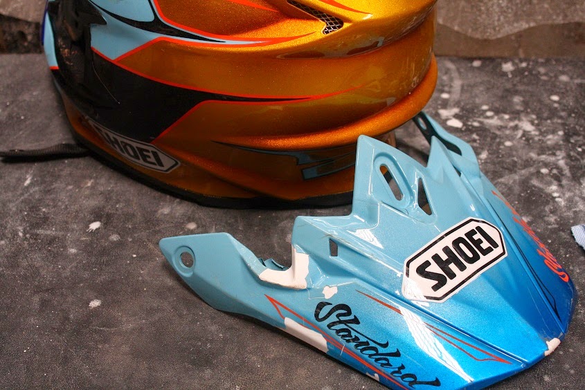 STANDARD CUSTOM PAINT visor