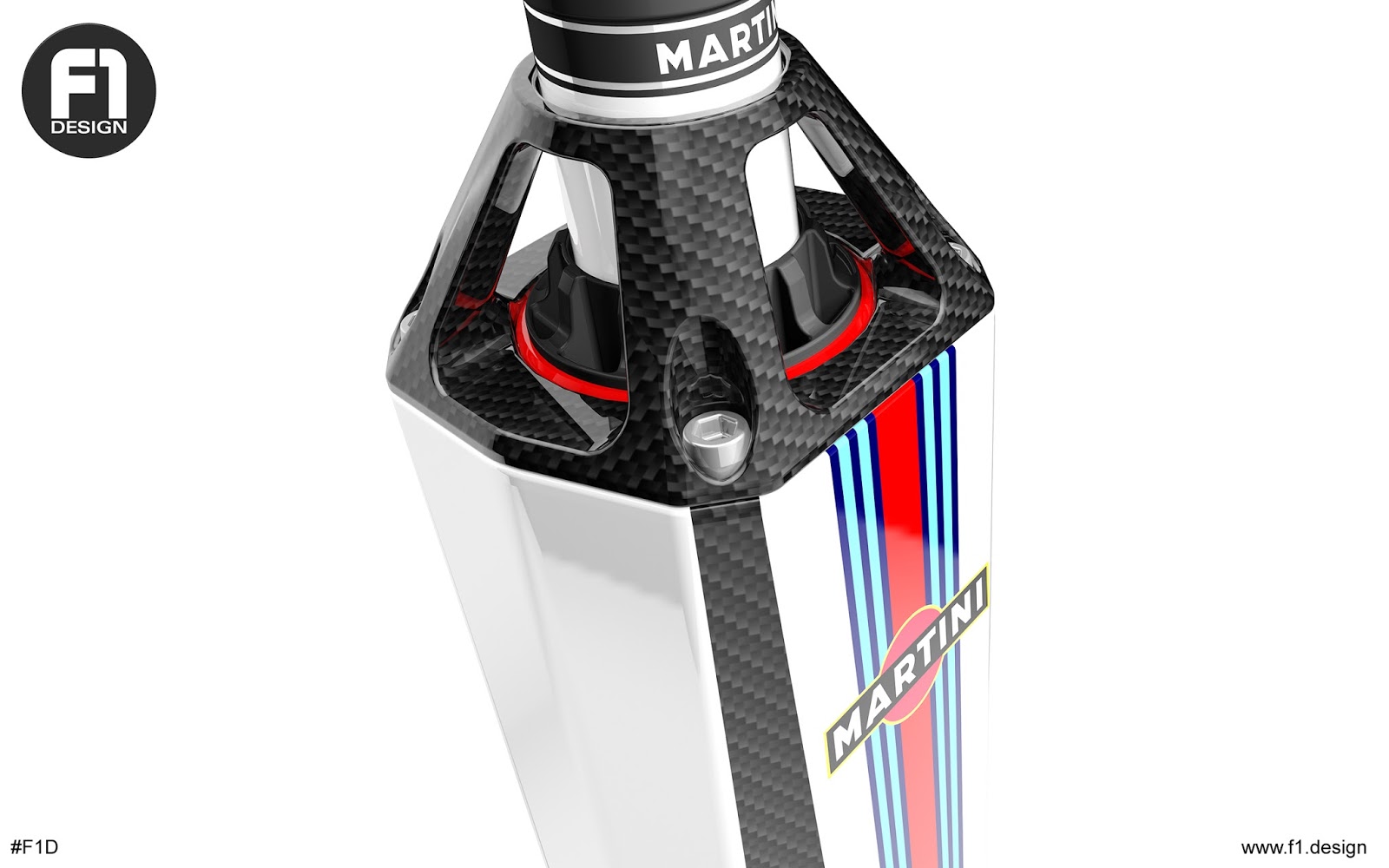Williams Martini Racing Limited Edition Bottle (Concept) on Packaging