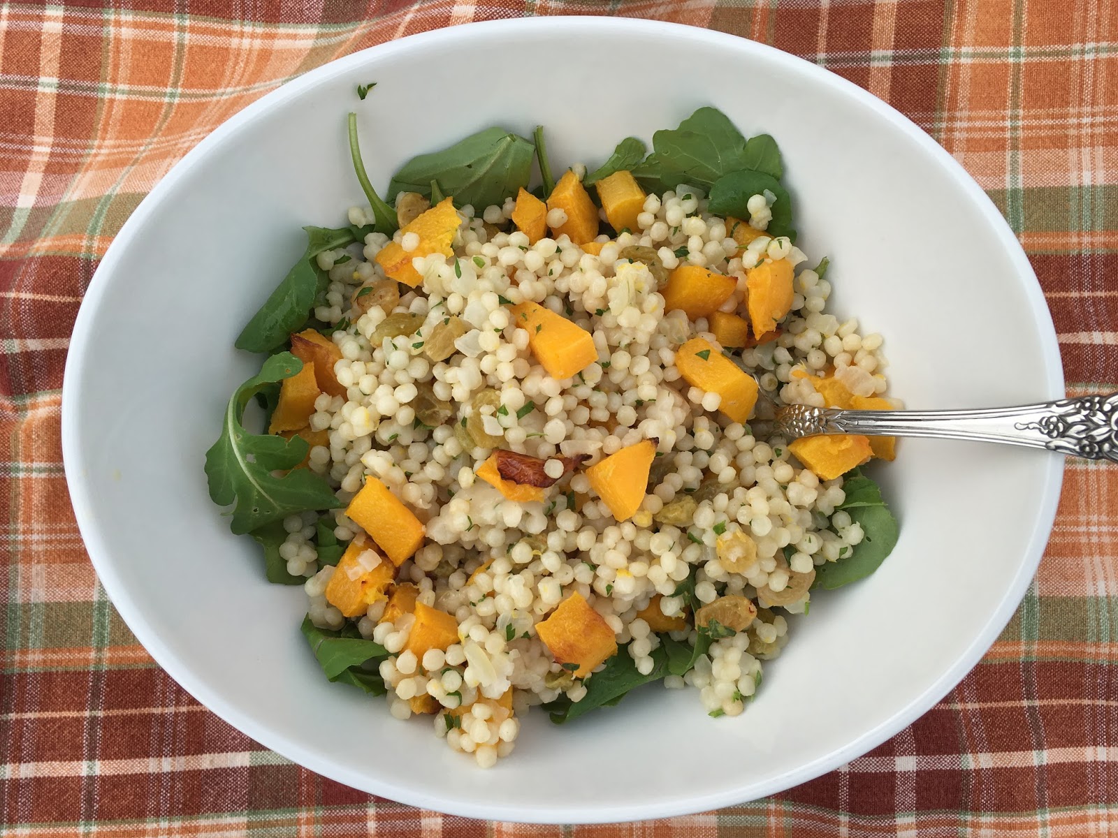 Roasted Butternut Squash Pearl Couscous Salad Sunday Supper