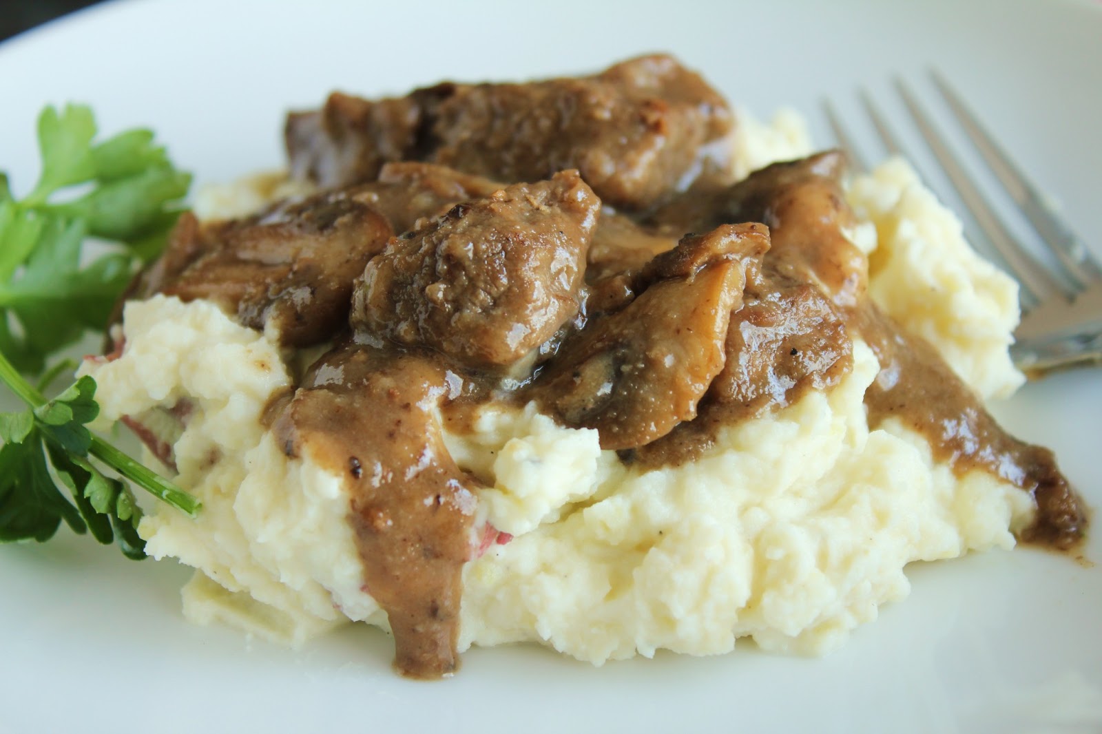 Delicious as it Looks: Beef Tips & Gravy, Oh My!