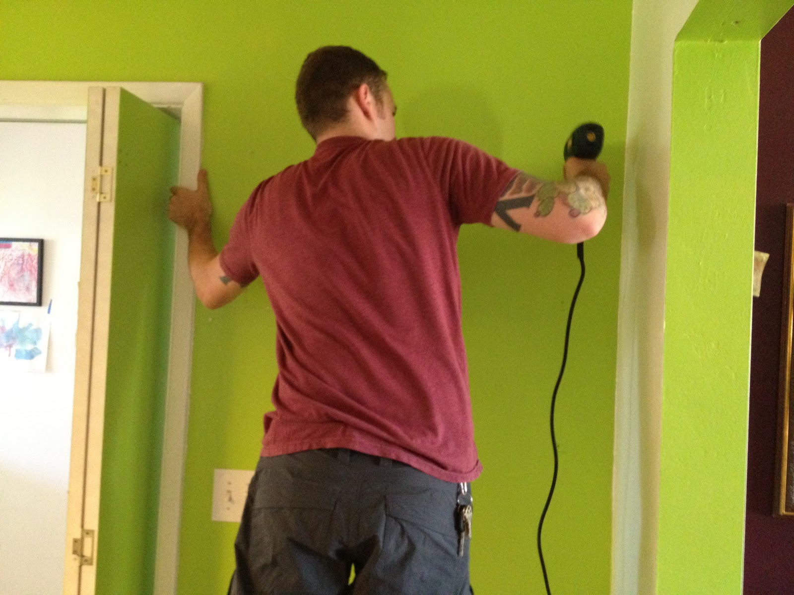 D.I.Y. Cupcake Before and After Kitchen Shelves {How to install IKEA