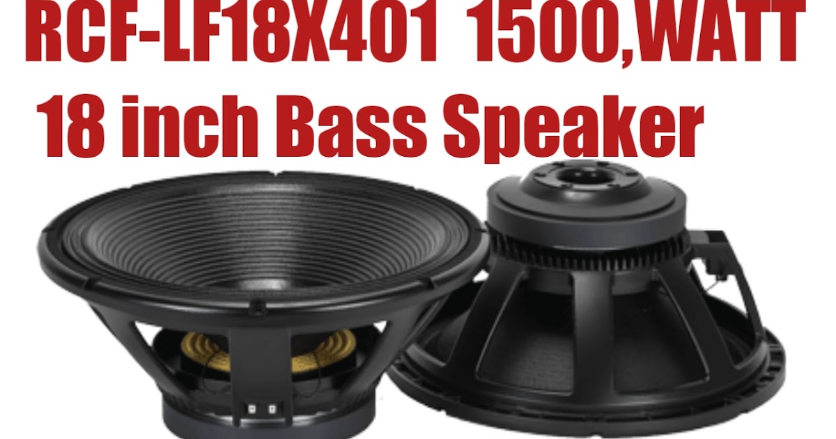 ahuja bass speaker 1500 watts price