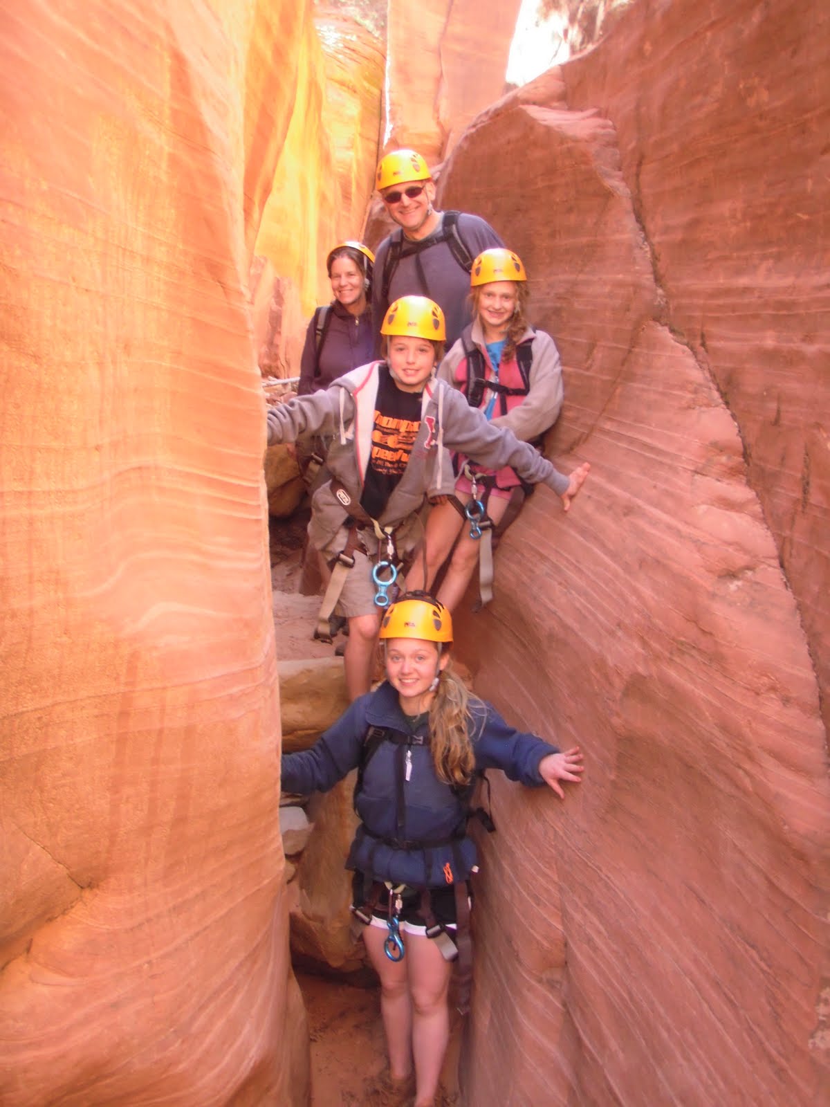Canyon Country Guides Half Day Zion Canyoneering Adventure, April 22, 2011