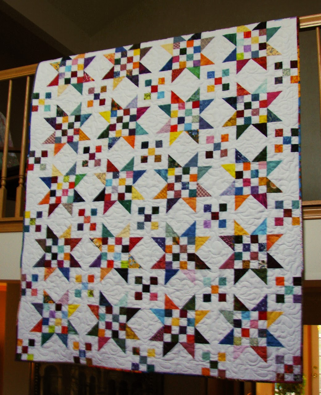 Rebecca's Quilting SCRAP JAR QUILT