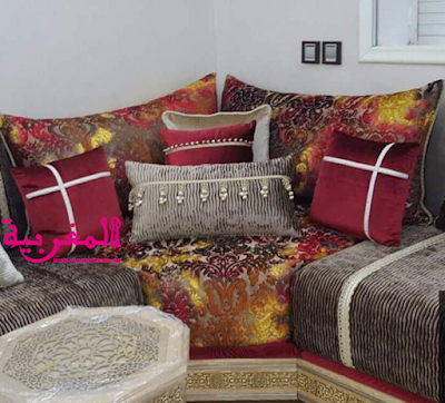 صور هائلة لتنسيق طلامط الصالون المغربي