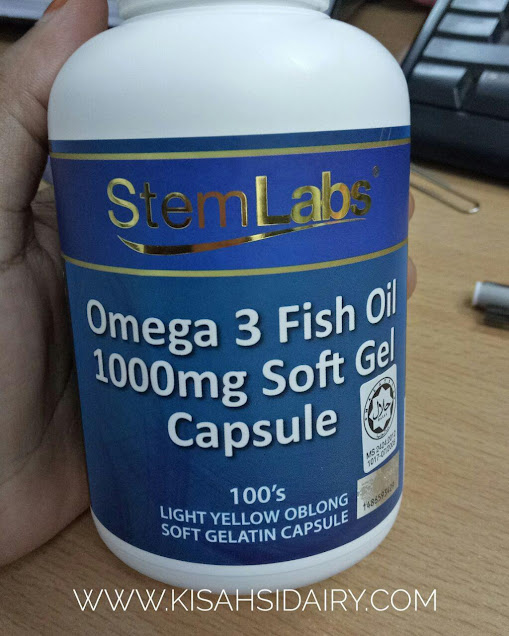Minyak ikan Omega 3 dari StemLabs