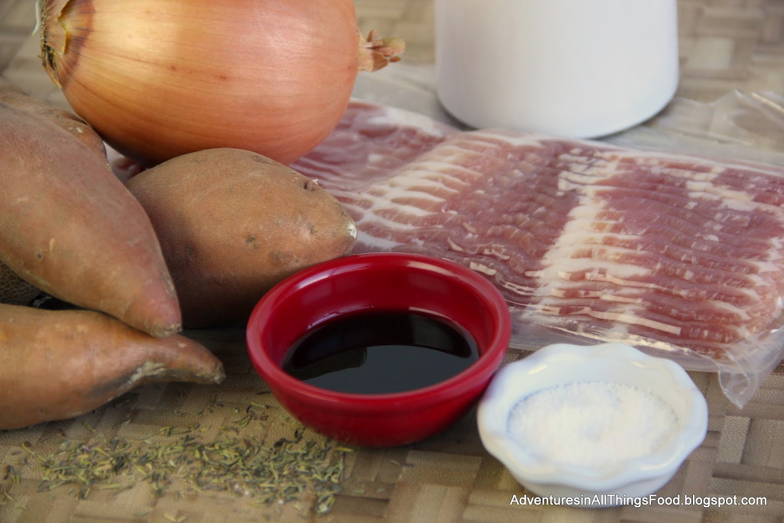 Adventures in all things food Bacon and Worcestershire Stuffed Sweet