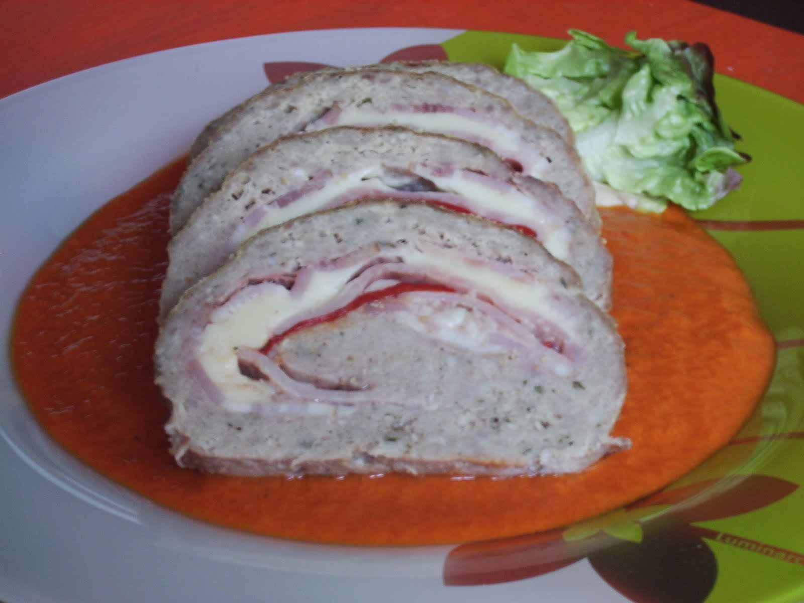 ..AMANTES DEL BUEN COMER.. Rollo de carne picada relleno