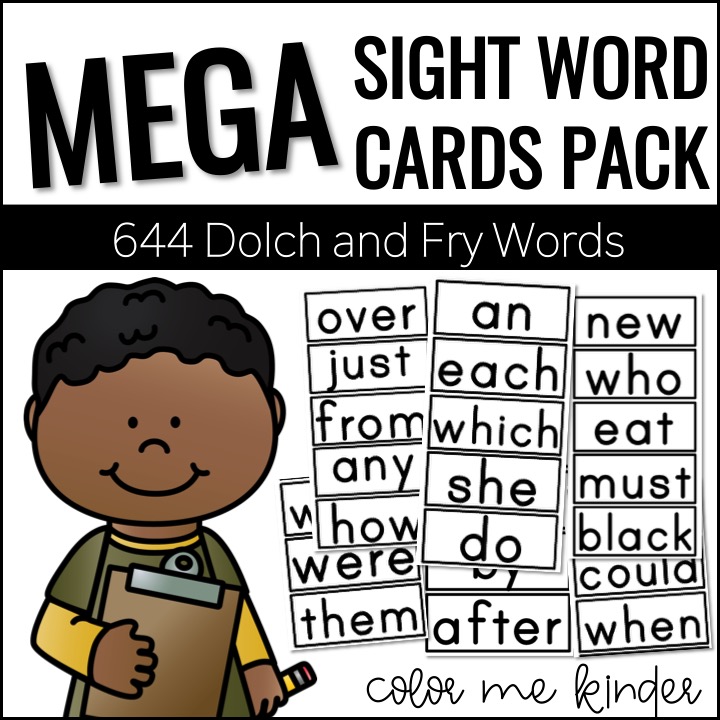 Sight Words Mega Pack