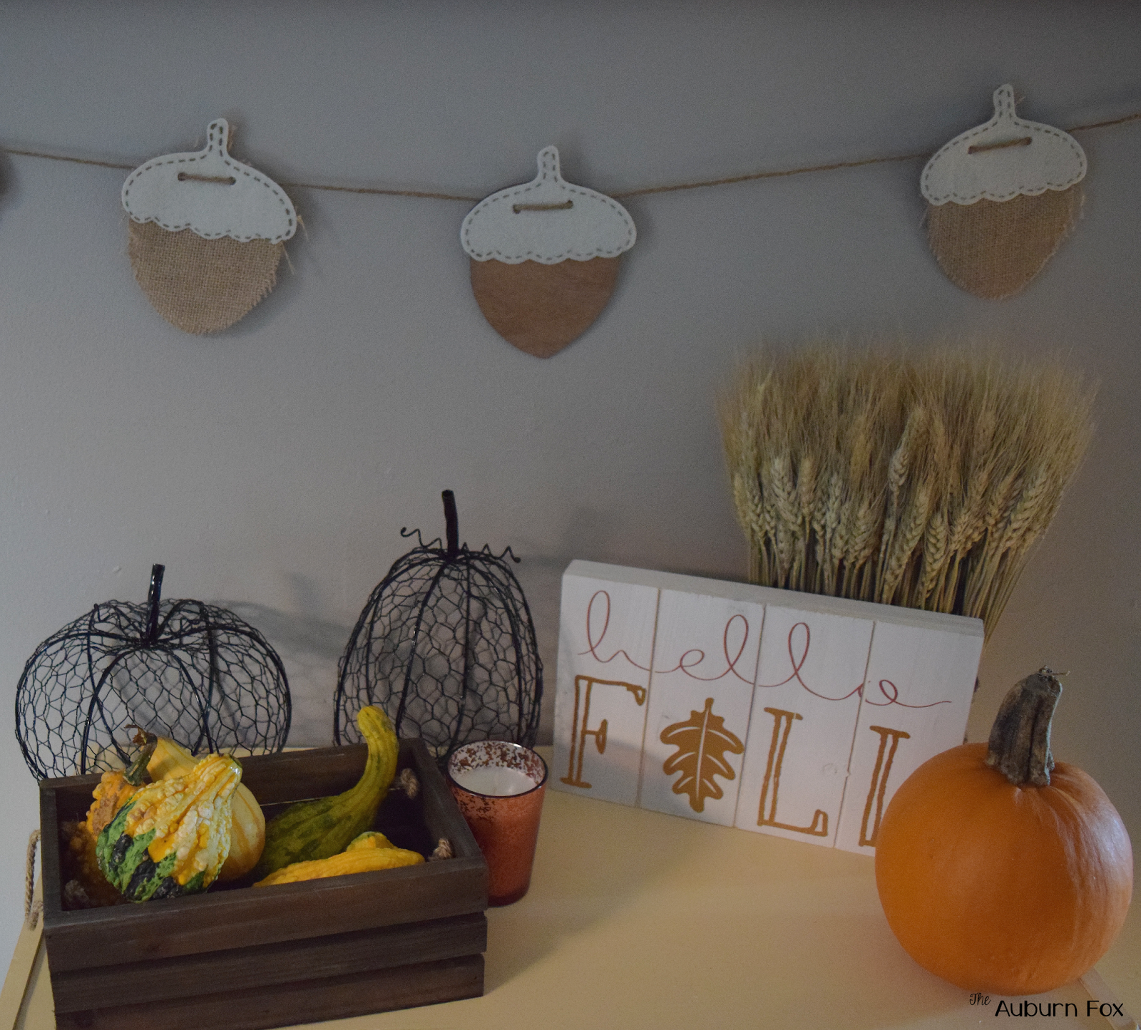 Fall decor on a budget