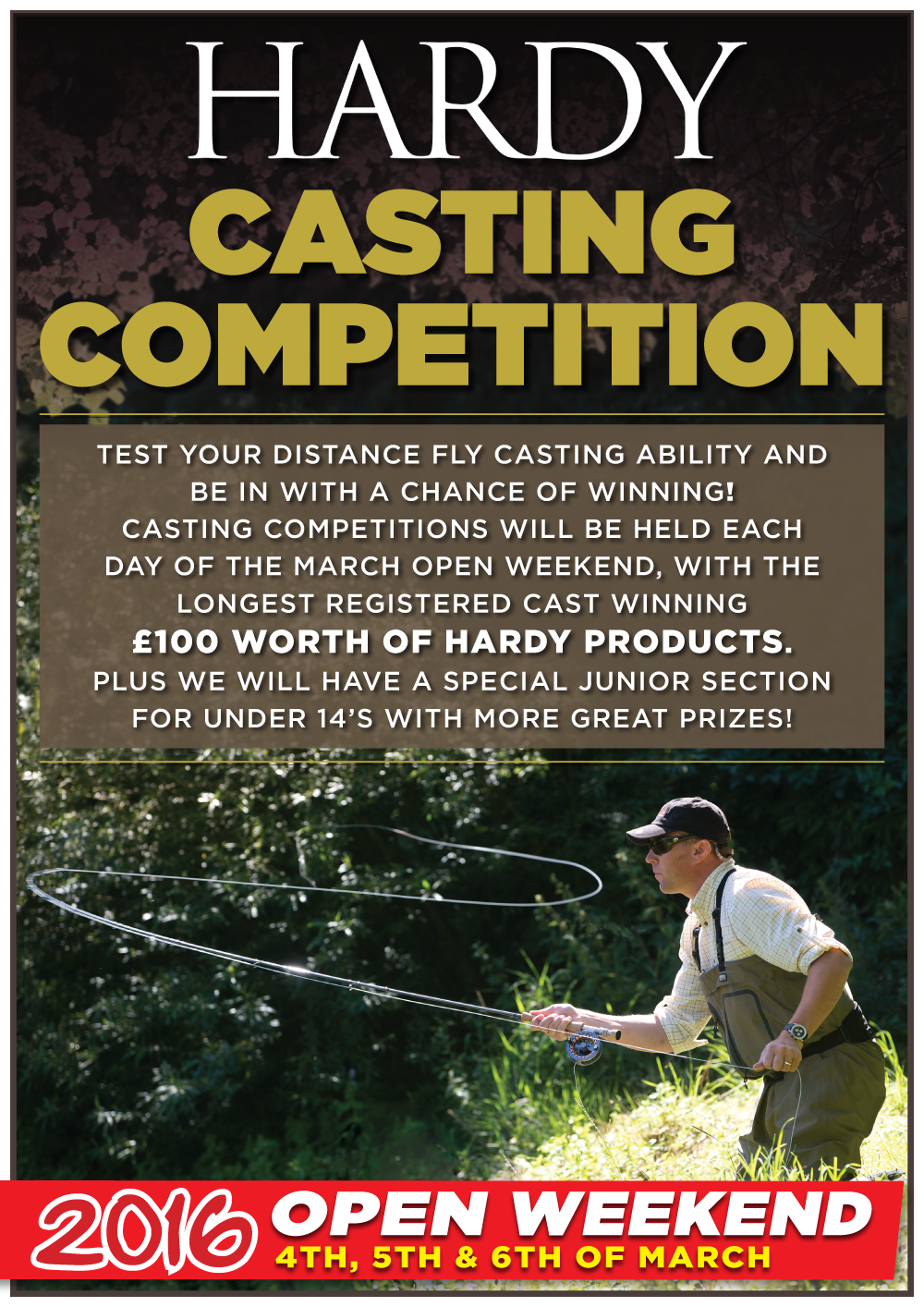 Hardy Distance Casting Event at the GAC Spring Open Weekend 2016!
