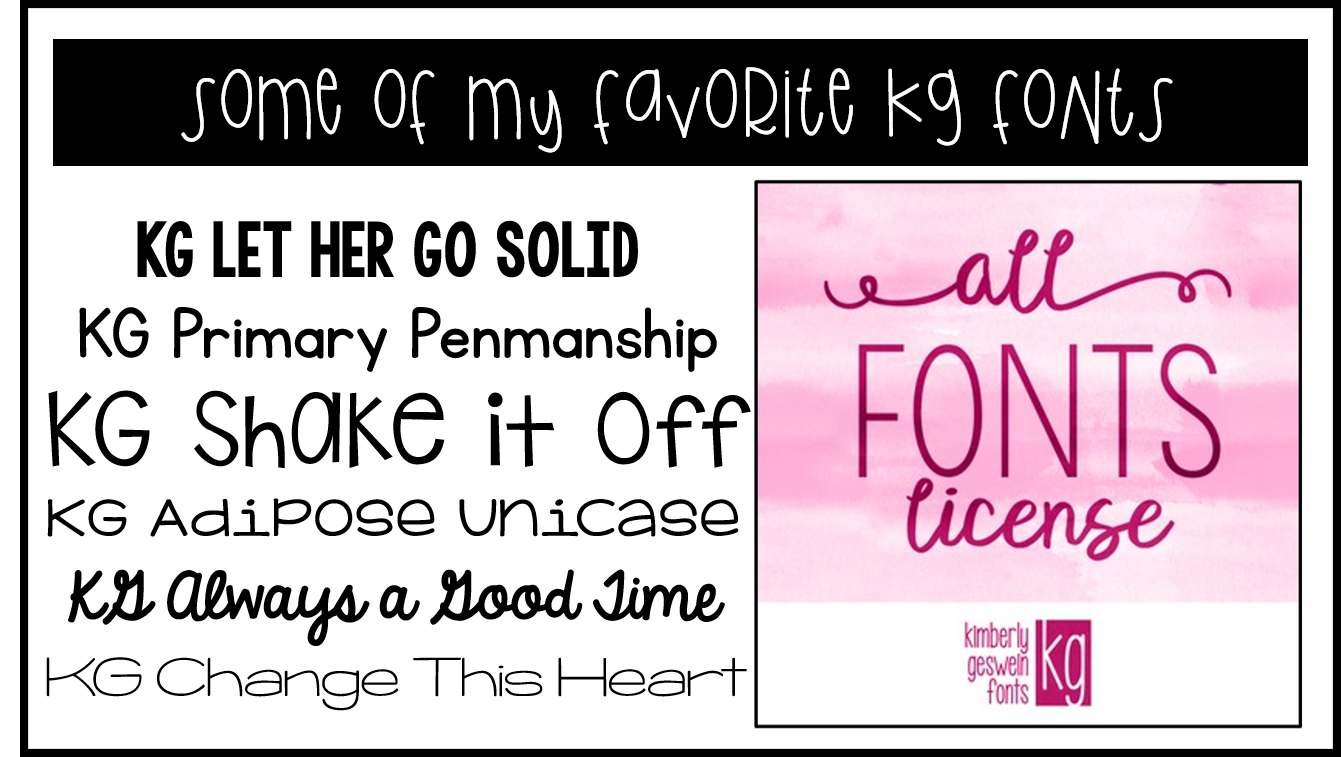 My Favorite Fonts, Font Artists, and Font Pairings Cara Carroll