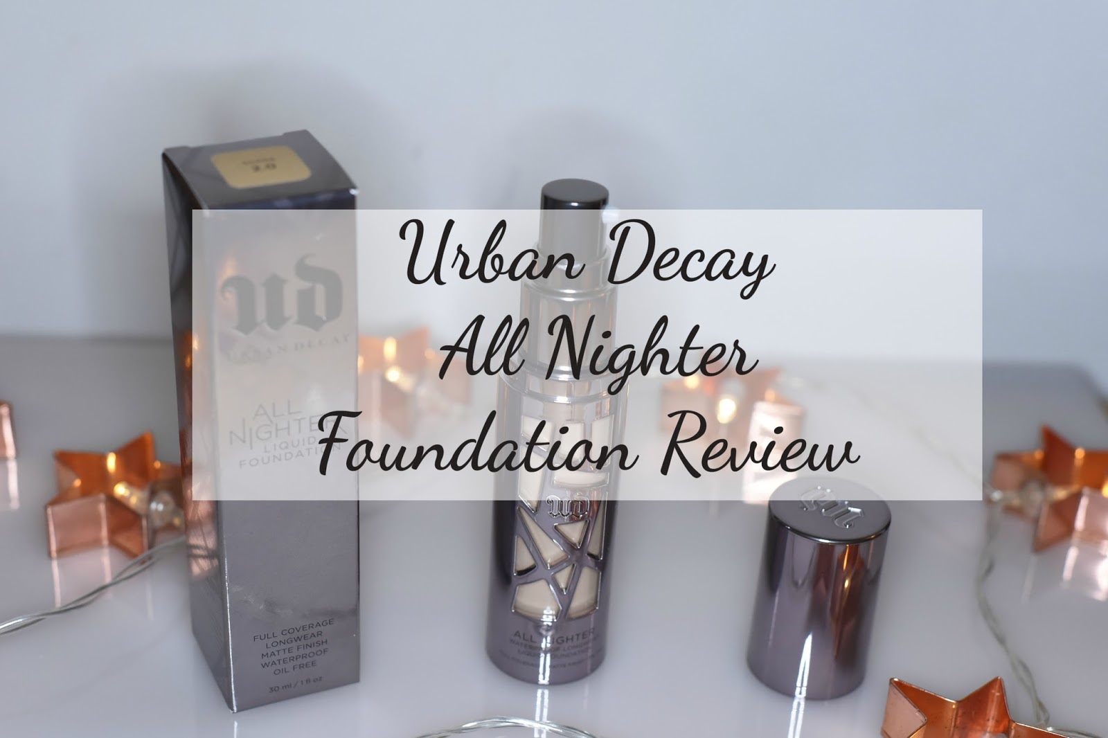 Urban Decay All Nighter Foundation Shade 2.0 Review