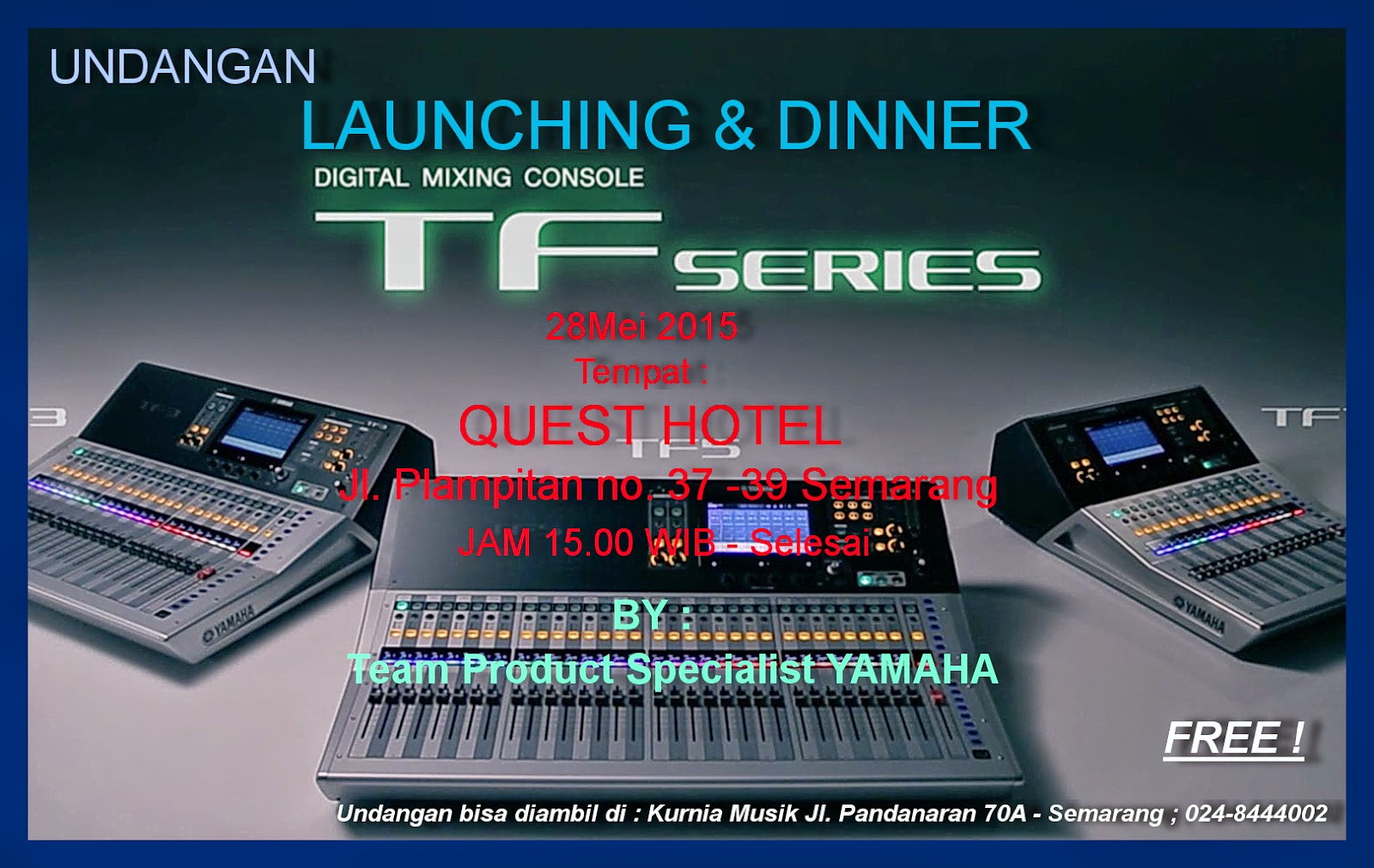 Digital series. Yamaha series k-5. js digital series.