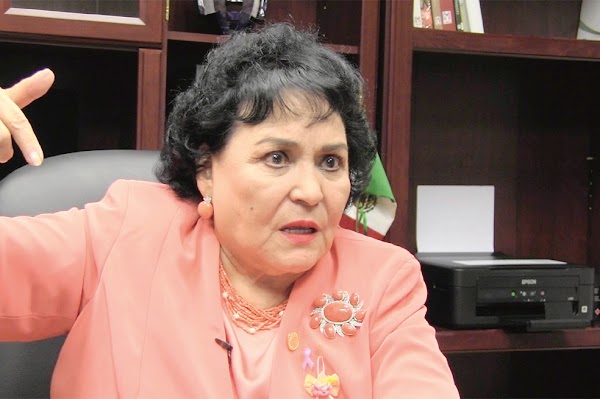 "Peña Nieto fue un excelente presidente, superando incluso a Benito Juárez": Carmen Salinas "Peña Nieto fue un excelente presidente, superando incluso a Benito Juárez": Carmen Salinas