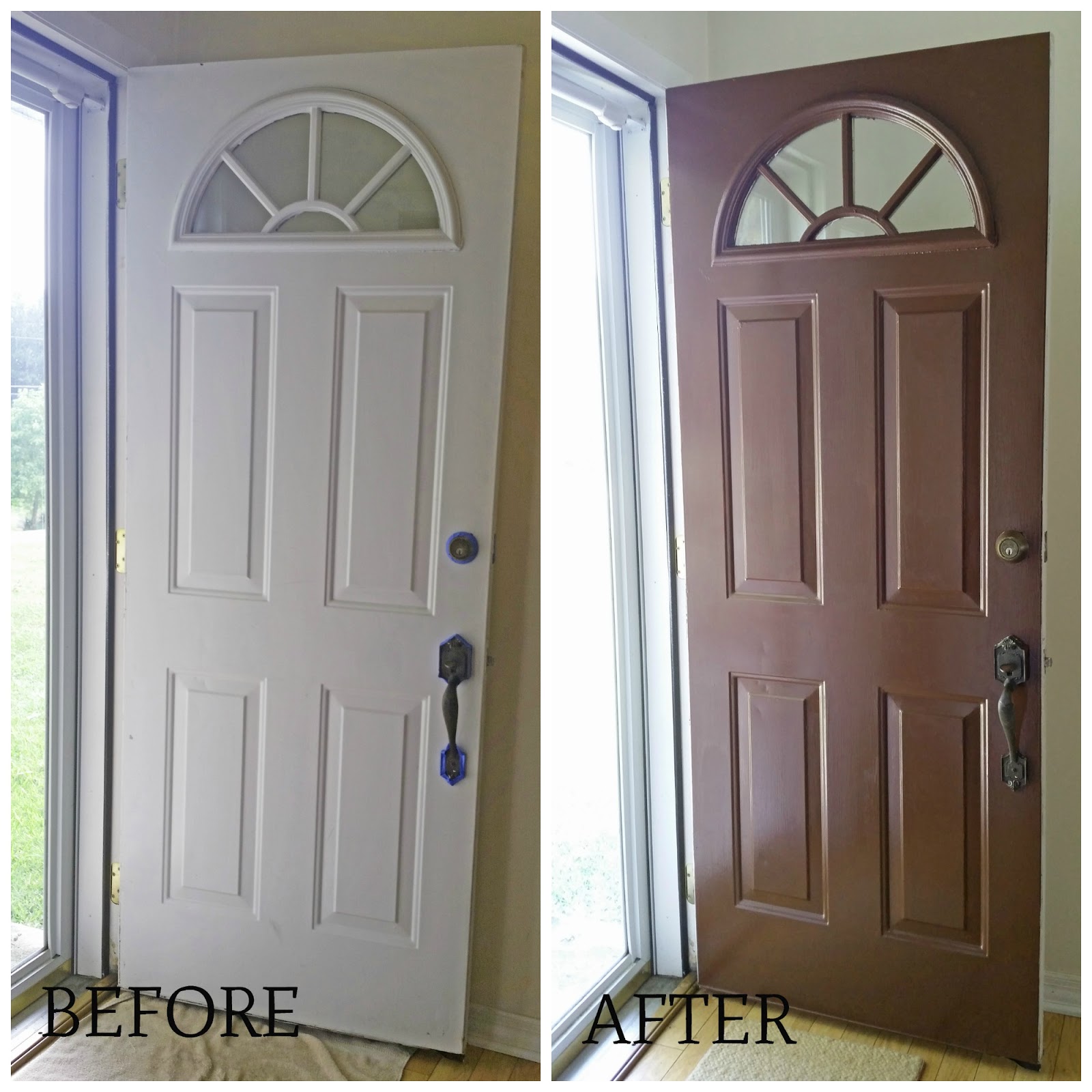 Spray Painting Metal Exterior Door Spray Painting Metal Exterior Door