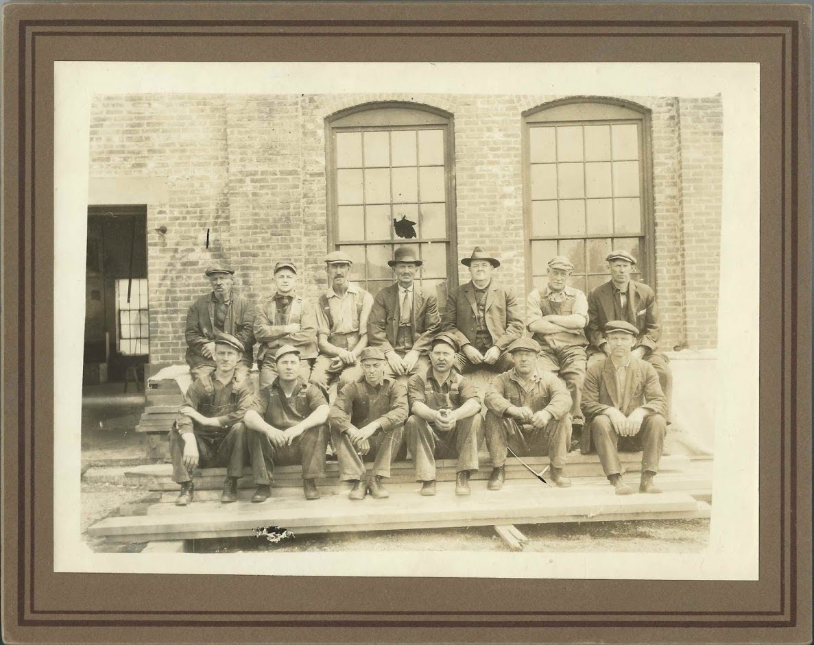Heirlooms Reunited c1920s Group Photograph of Workers at St. Croix