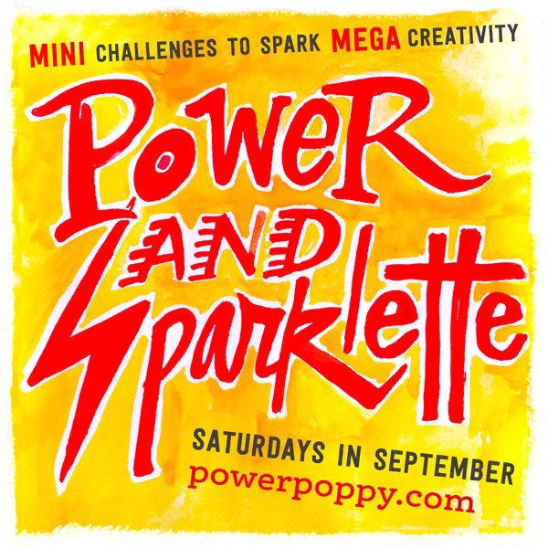 Power Poppy The Blog Coloring Outside the Lines Mini Challenge Week 3