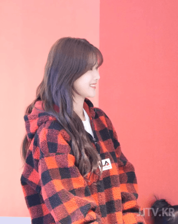 김유정 휠라 행사 미모