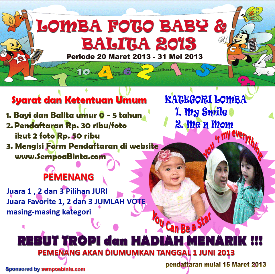 Lomba Foto Bayi 2013: LOMBA FOTO BAYI dan BALITA 2013