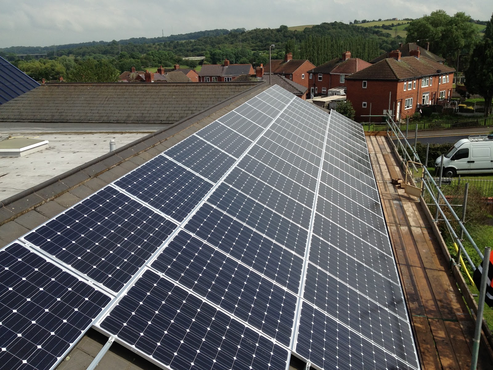 Latest Installations: 50 kWp Solar Panel installation using 200x HJ