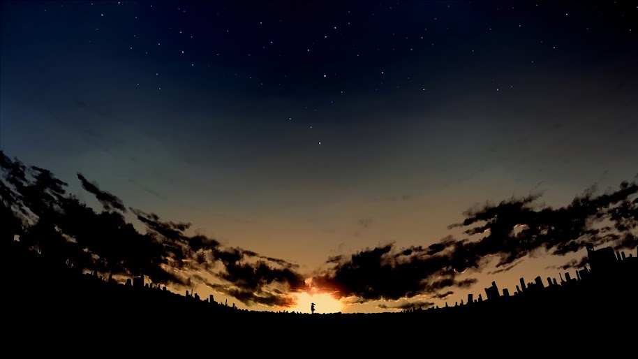 Anime, Sunrise, Scenery, 4K, 3840x2160, #55 Wallpaper