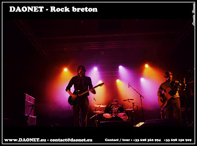 Daonet - Rock breton, rock celtique concert St Nolff