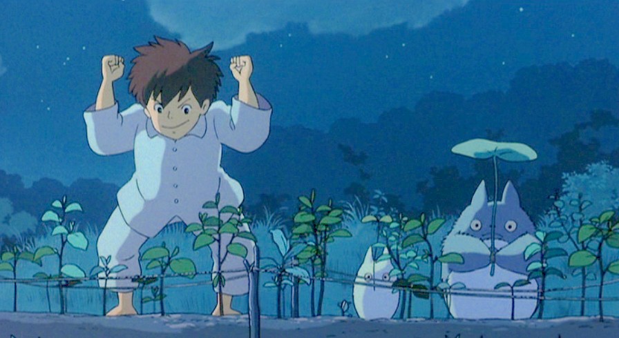 My Neighbor the Totoro, the Totoro Vexilloids - leafs and umbrellas.
