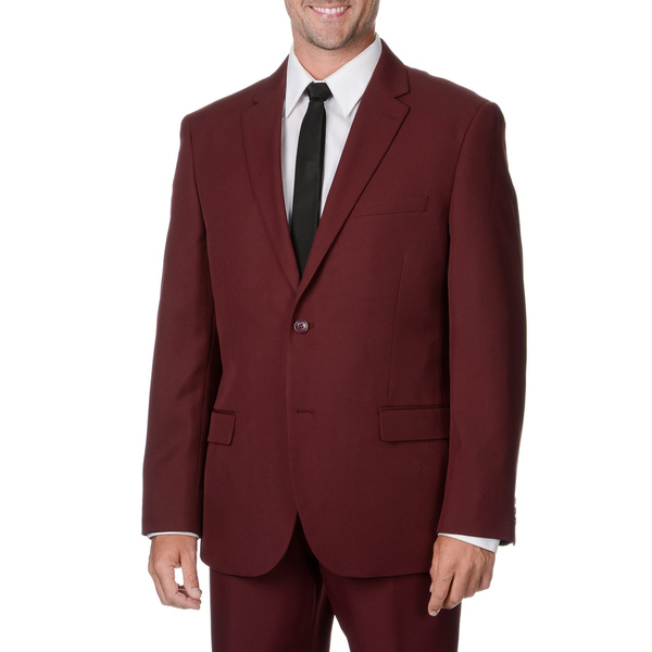 BURGUNDY TWO-PIECE SUITS. - FASHION and STYLE