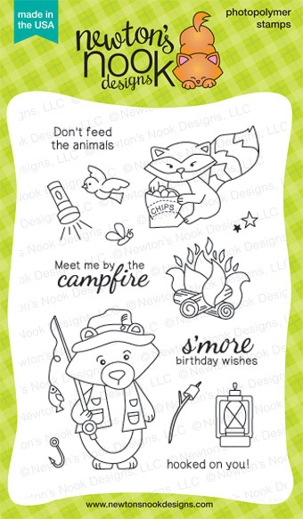 Campfire Tails Stamp set by Newton's Nook Designs