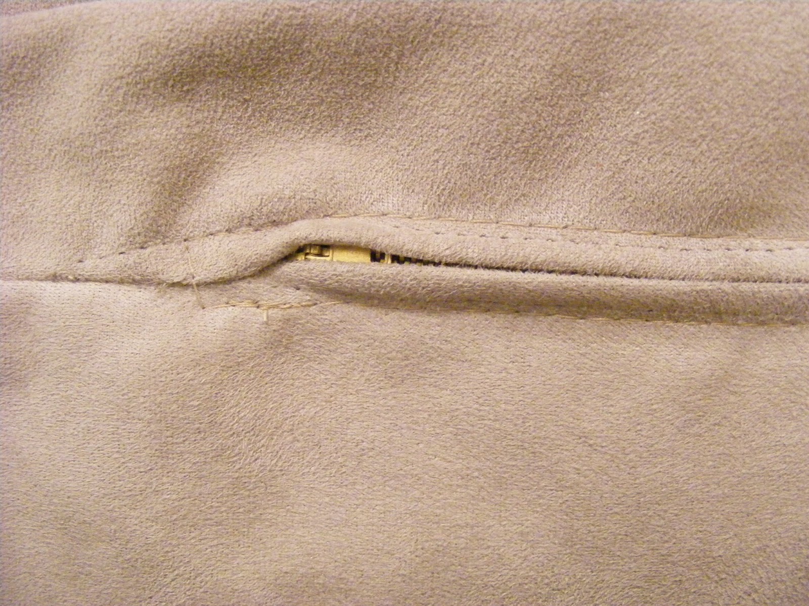 Putting Zippers In Couch Cushions