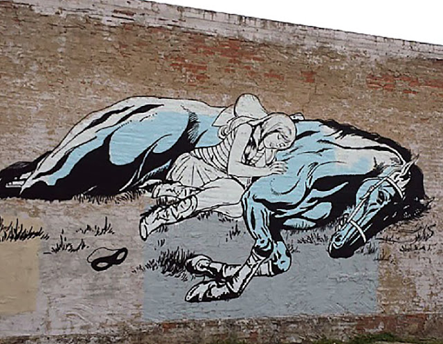 Street Art By American Duo Faile On The Streets Of Dallas, USA 3