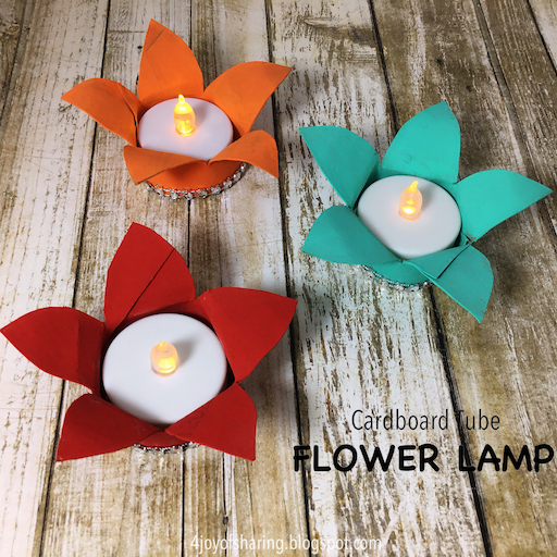 ademen Boven hoofd en schouder Minimaliseren Flower Lamp Craft - The Joy of Sharing