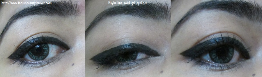 how to apply maybelline gel liner