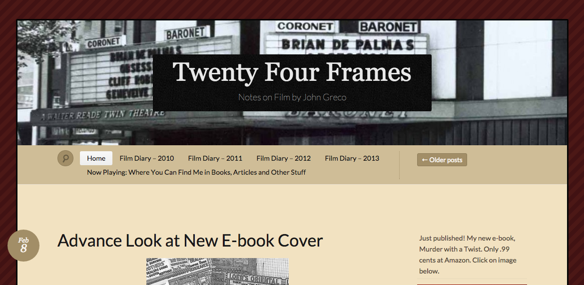 Gogomovie CMBA Blogger Profile Twenty Four Frames