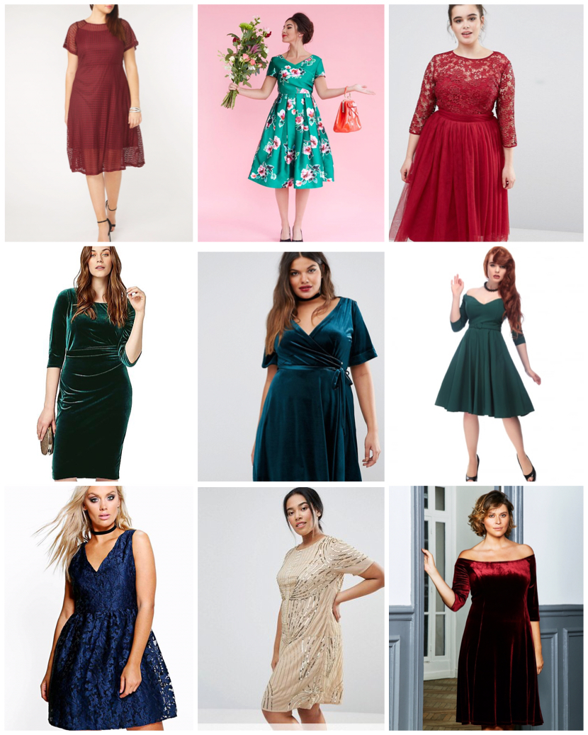 Curves & Curls: Lust List: 9 Christmas Party Dresses to Die For