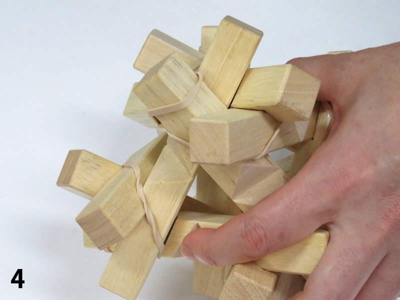 Pluredro blog How to put rubber bands for assembling polyhedral puzzles