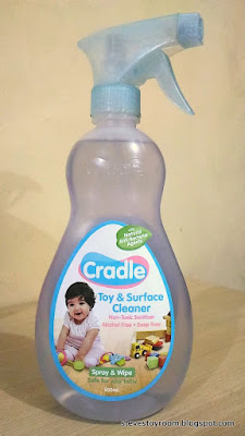 Cradle Toys & Surface Cleaner
