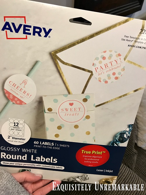 Avery Round Labels