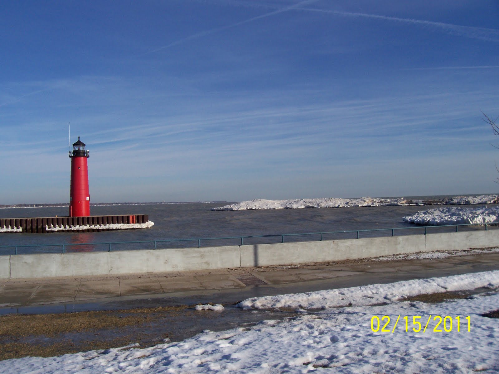 lakemichiblog You Want "Icebergs" in Lake Michigan?