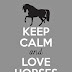 Signs that you are in love with your horse