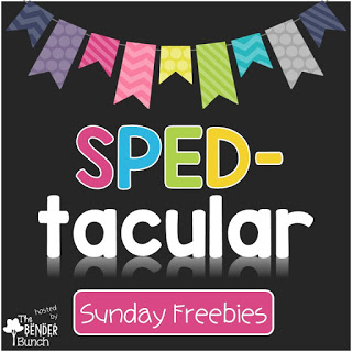  SPED-tacular Sunday Freebies