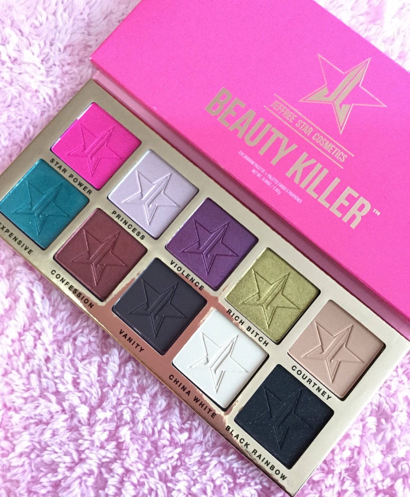 Jeffree Star Beauty Killer Palette, Swatches & Review Pretty Makeup Place