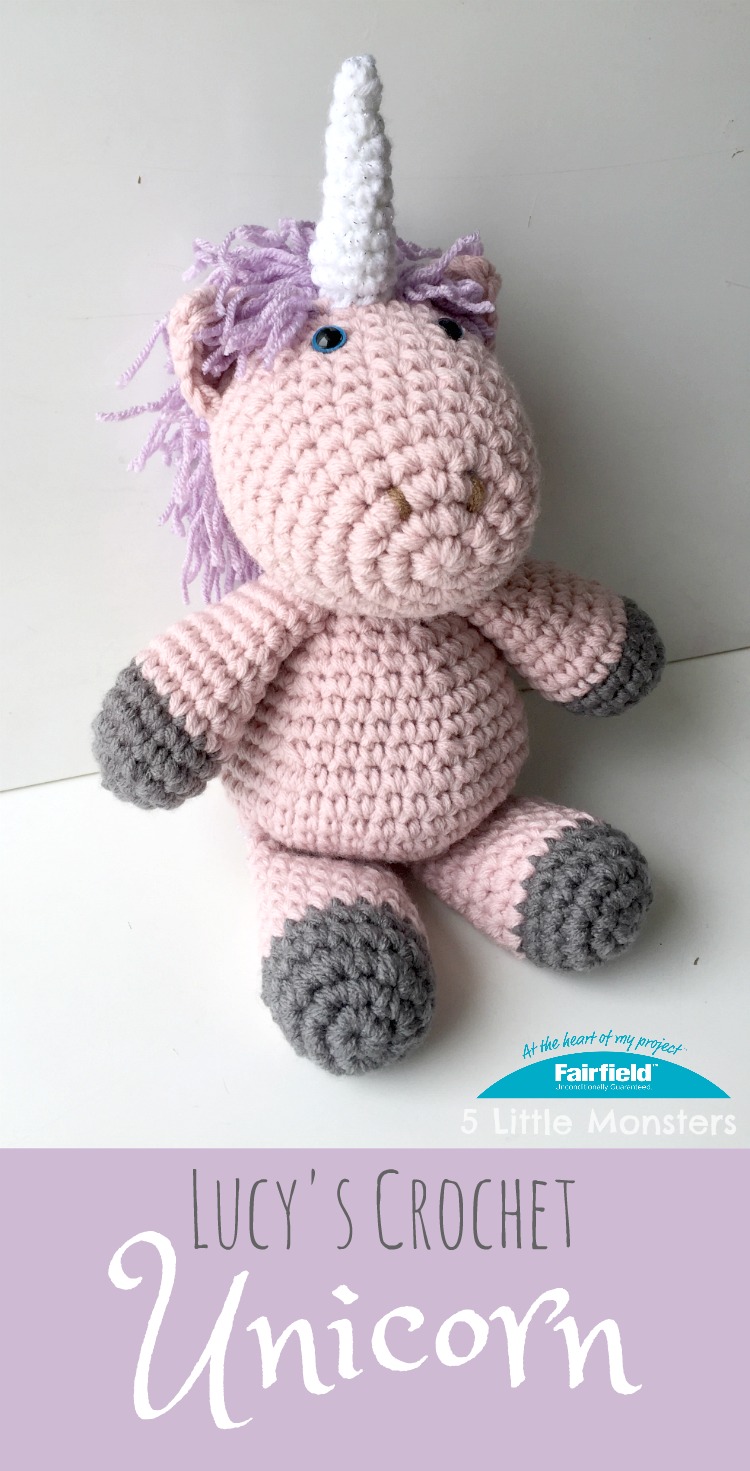 5 Little Monsters: Lucy's Crochet Unicorn
