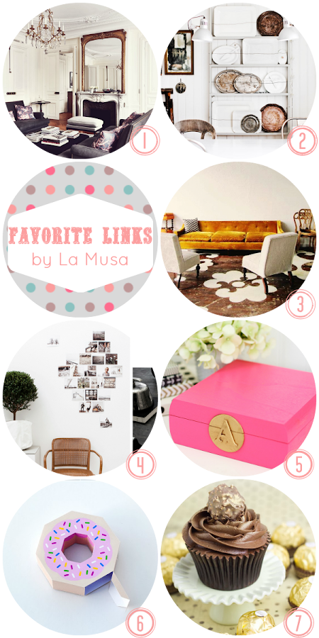Favorite Links, La Musa, Deco, Decoracion, DIY, Freebie, Recipe, Receta