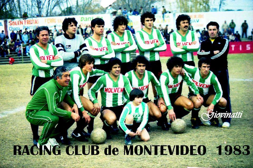 Racing Club Montevideo Football Team from Uruguay