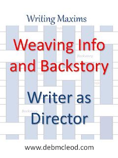 Writing Coach Deb McLeod - Writer as Director